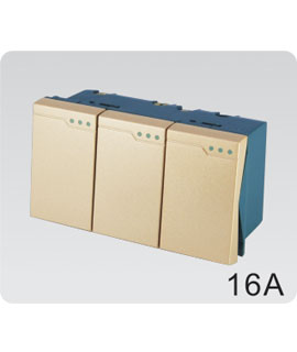  Hạt công tắc ba môt chiều 16A ( A70)