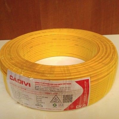 Dây điện CV 4.0mm2 Cadivi